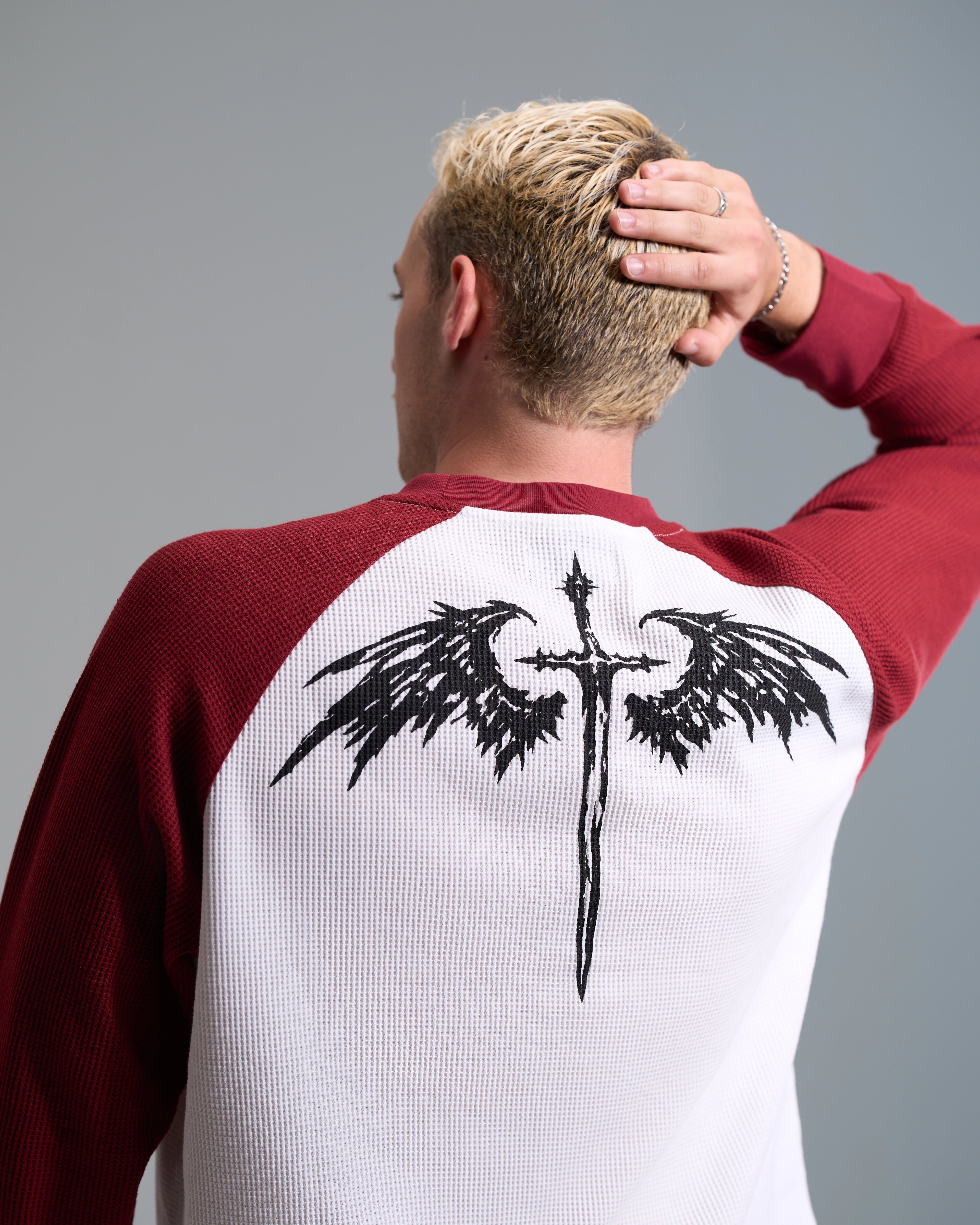 Red Thermal Longsleeve