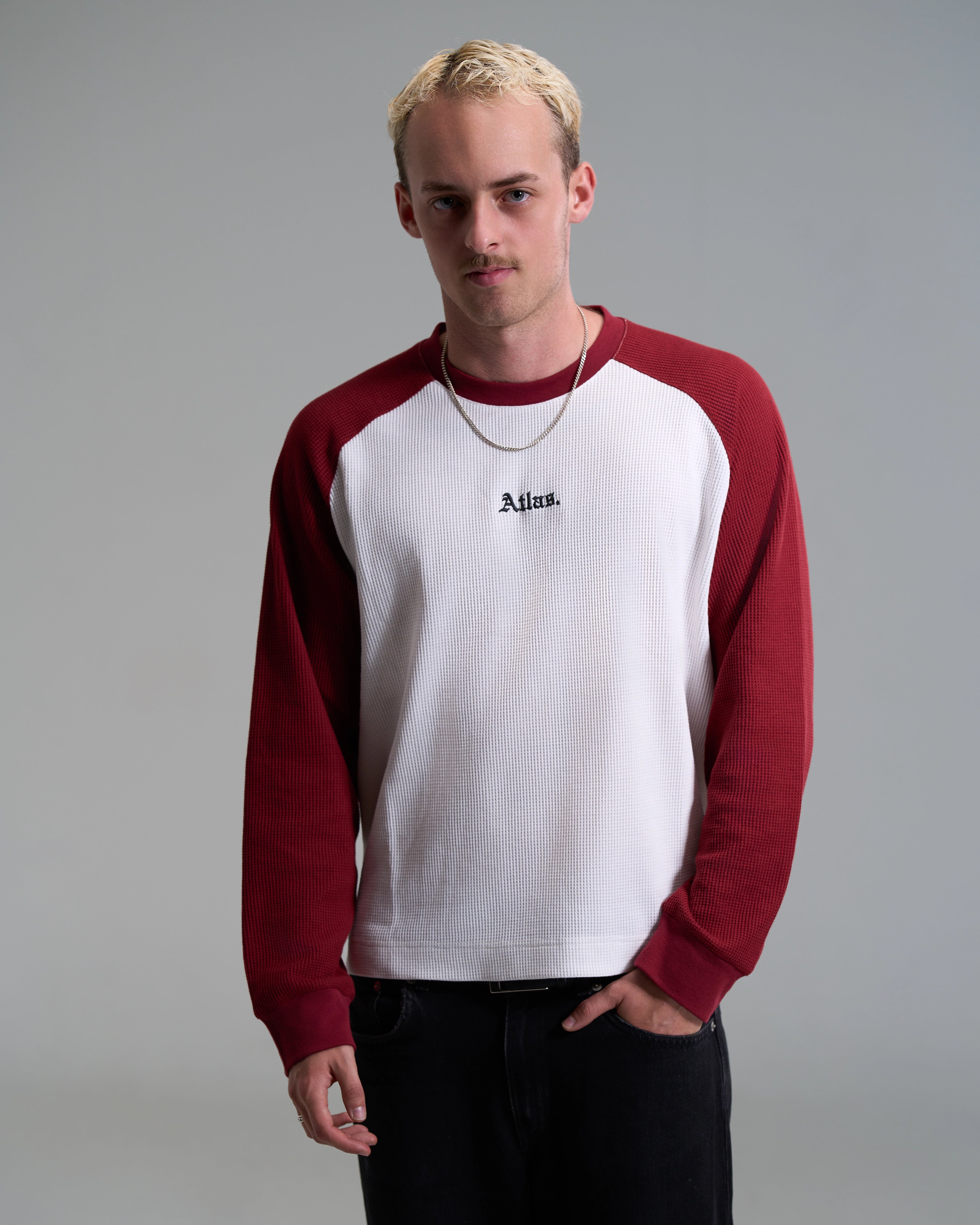 Red Thermal Longsleeve